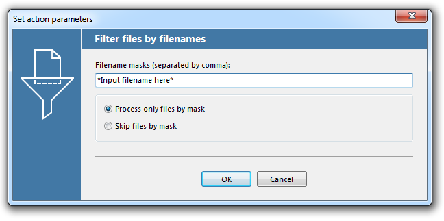 Filter by filename