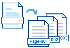 Filter files by paper size in FolderMill