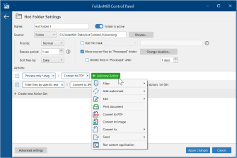 FolderMill – Watch folders and automatically print or convert incoming ...