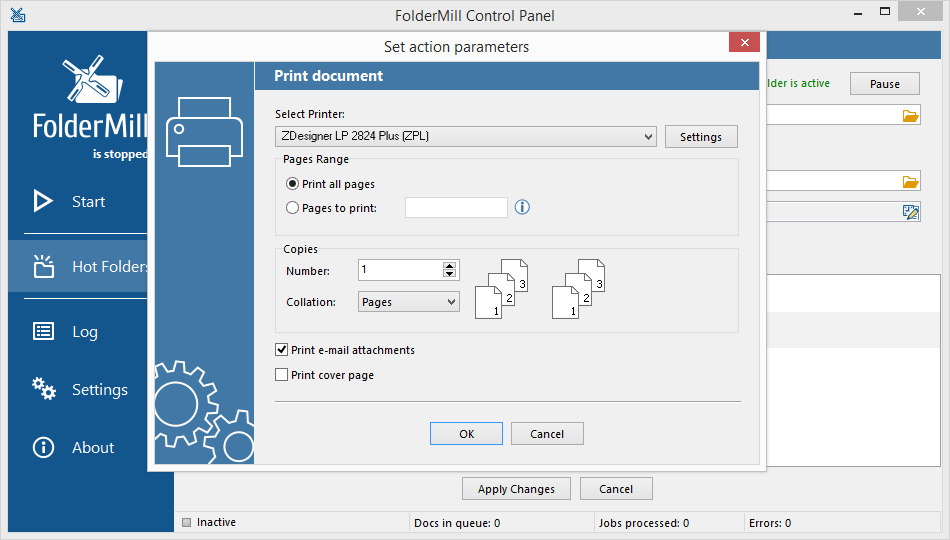 Automatically Distribute Print Jobs Between Printers Using Filenames