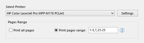 Select page range in FolderMill Select page range in FolderMill